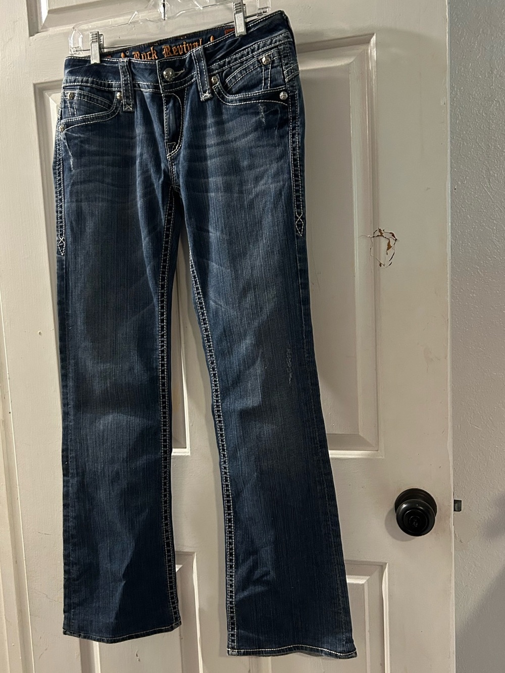 Rock Revival Dark Indigo Bootcut Jeans